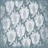 Floral Muted Pattern Poster Print by Mlli Villa # MVSQ520A