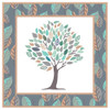 Tree Leaves Poster Print by Mlli Villa # MVSQ475A