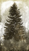 Tree In The Gloom 2 Poster Print by Milli Villa # MVRN129B