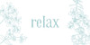 Relax Poster Print by Milli Villa # MVRN122B