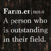 Farm Er Poster Print by Mlli Villa # MVSQ460A