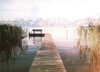 Dock To The Mountain Poster Print by Milli Villa # MVRC651A