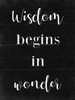 Wisdom B/W Poster Print by Mlli Villa # MVRC596A2
