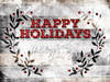 Happy Holidays Poster Print by Mlli Villa # MVRC598B