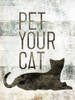 Pet Your Cat Poster Print by Mlli Villa # MVRC590A