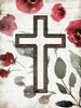 Cross Rose Poster Print by Mlli Villa # MVRC501A