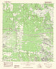 North Gautier Mississippi Quad - USGS 1982 Poster Print by USGS USGS # MSGA0001