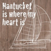 Nantucket Heart 1 Poster Print by Marcus Prime # MPSQ256A