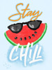 Stay Chill Poster Print by Marcus Prime # MPRC654B