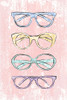Pink Glasses Poster Print by Martina Pavlova # MPA117134