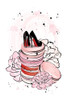 Peony Macarons Poster Print by Martina Pavlova # MPA117141