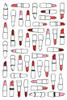 Simply Lipstick Poster Print by Martina Pavlova # MPA117145
