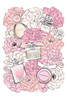 Peony Perfumes Poster Print by Martina Pavlova # MPA117143