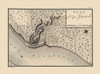 Cape Girardeau, Cape Girardo Missouri - Collot Poster Print by Collot Collot # MOCA0003