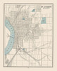 St Joseph  Missouri- Cram 1892 Poster Print by Cram Cram # MISJ0001