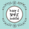 Whimsical Sweetie Poster Print by Melody Hogan # MHSQ277B