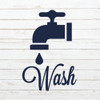 Laundry Wash 1 Poster Print by Melody Hogan # MHSQ283A