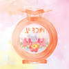 Watercolor Perfume Bottles Flowers 2 Poster Print by Melody Hogan # MHSQ269B