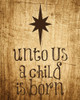 Unto Us Star 2 Poster Print by Melody Hogan # MHRC031B1