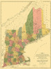 Maine and Surrounding States - Arrowsmith 1839 Poster Print by Arrowsmith Arrowsmith # MEZZ0009