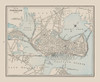 Portland  Maine - Cram 1892 Poster Print by Cram Cram # MEPO0002