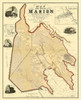 Marion Massachusetts - Walling 1855 Poster Print by Walling Walling # MAMA0001