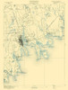 New Bedford Massachusetts Sheet - USGS 1893 Poster Print by USGS USGS # MANE0001