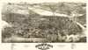 Boston Massachusetts - Rowley 1880 Poster Print by Rowley Rowley # MABO0018