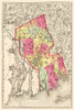 Bristo Massachusetts - Walling 1871 Poster Print by Walling Walling # MABR0002