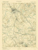 Lawrence Massachusetts Sheet - USGS 1893 Poster Print by USGS USGS # MALA0001