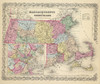 Massachusetts - Colton 1856 Poster Print by Colton Colton # MAZZ0003