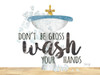 Wash Your Hands Sink Poster Print by Marla Rae # MAZ5662