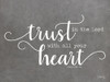 Trust in the Lord Poster Print by Marla Rae # MAZ5599