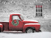 Snowy Christmas Truck   Poster Print by Lori Deiter # LD1903