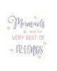 Mermaids Best Friends Poster Print by Leah Straatsma # LSRC152