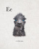 E is for Emu Poster Print by Leah Straatsma # LSRC047E
