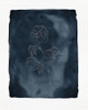 Blue Floral 2 Poster Print by Leah Straatsma # LSRC057D