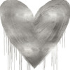 Big Hearted Silver Poster Print by Lindsay Rodgers # LSG116676