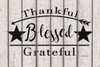 Blessed Thankful Grateful    Poster Print by Linda Spivey # LS1793