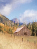 San Juan Hunting Cabin Poster Print by Lori Deiter # LD1818