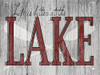 Life is Better at the Lake Poster Print by Kate Sherrill # KS137