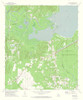 Holloway Louisiana Quad - USGS 1972 Poster Print by USGS USGS # LAHO0001
