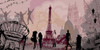 Paris with love Poster Print by Atelier Farkas # L095