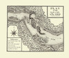 Ohio River Rapids, Fort Louisville - Bertrand 1796 Poster Print by Bertrand Bertrand # KYOH0001