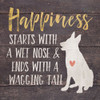 Happiness Dog Poster Print by Gigi Louise # KBSQ093A
