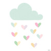 Cloud Hearts Poster Print by Gigi Louise # KBSQ073B