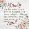 Flowers Better Poster Print by Gigi Louise # KBSQ027A