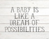 Possibilities Gray Poster Print by Gigi Louise # KBRC138A
