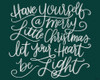 Be Light Chalk Poster Print by Gigi Louise # KBRC121A