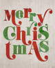 Merry Christmas Poster Print by Gigi Louise # KBRC063